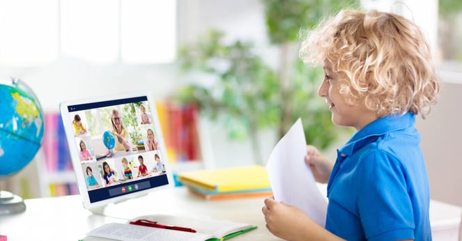 printed educational or learning materials for remote or online learning